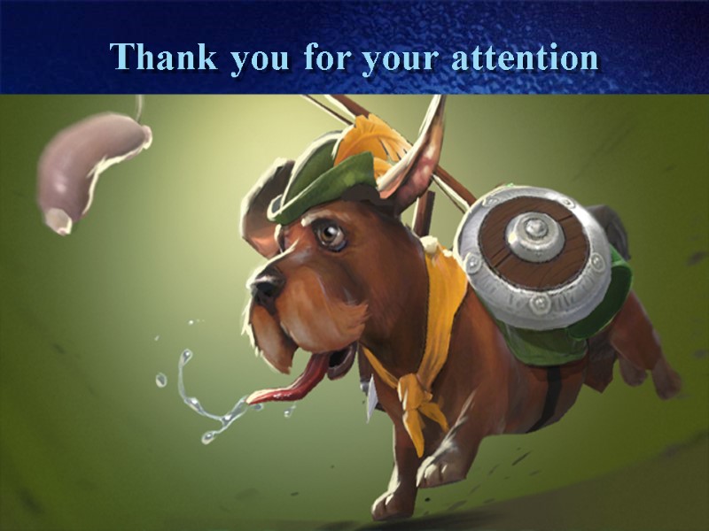 Thank you for your attention